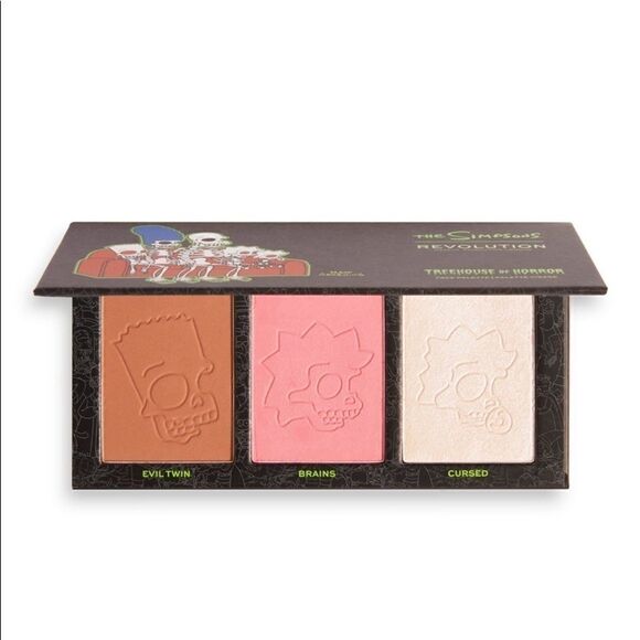 The Simpsons- Treehouse of Horror, Limited Edition face palette. Brand New. - Picture 3 of 7